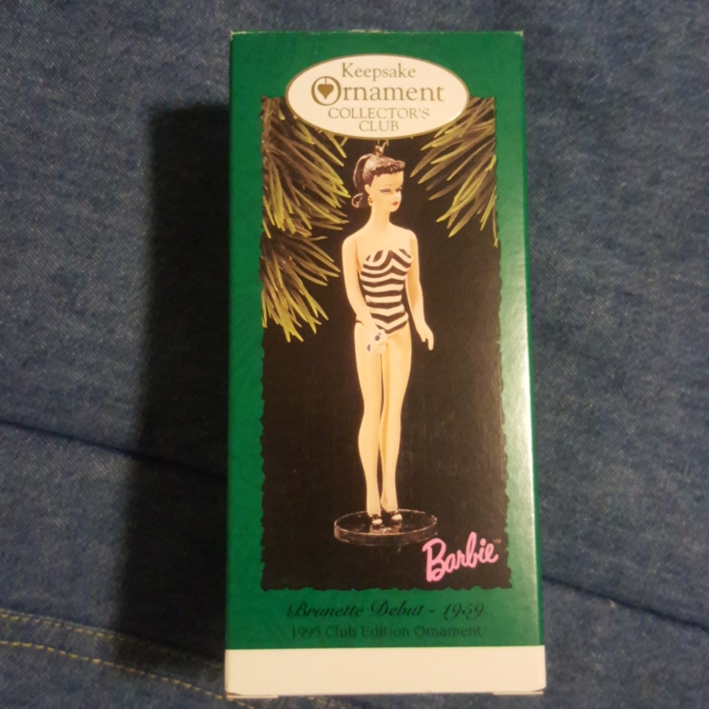Hallmark 1995 Barbie Debut 1949 Holiday Christmas Ornament